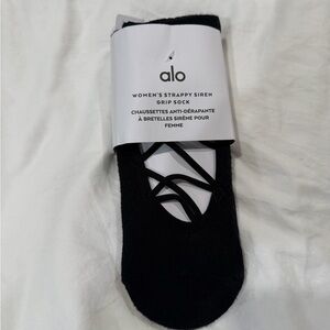 NWT alo strappy siren grip sock